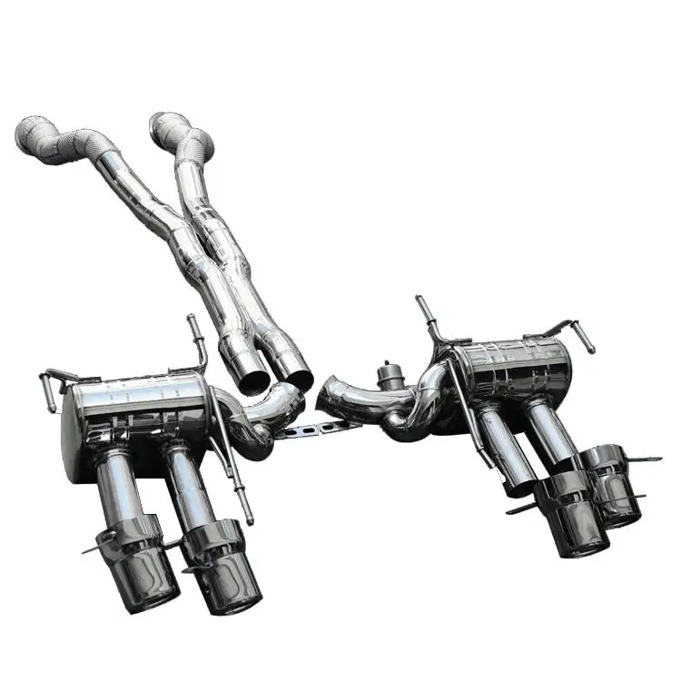 Factory Price Stainless Steel high-performance Valvetronic Cat-back  Exhaust Pipes for Ferrari F12 Full Section with Downpipe