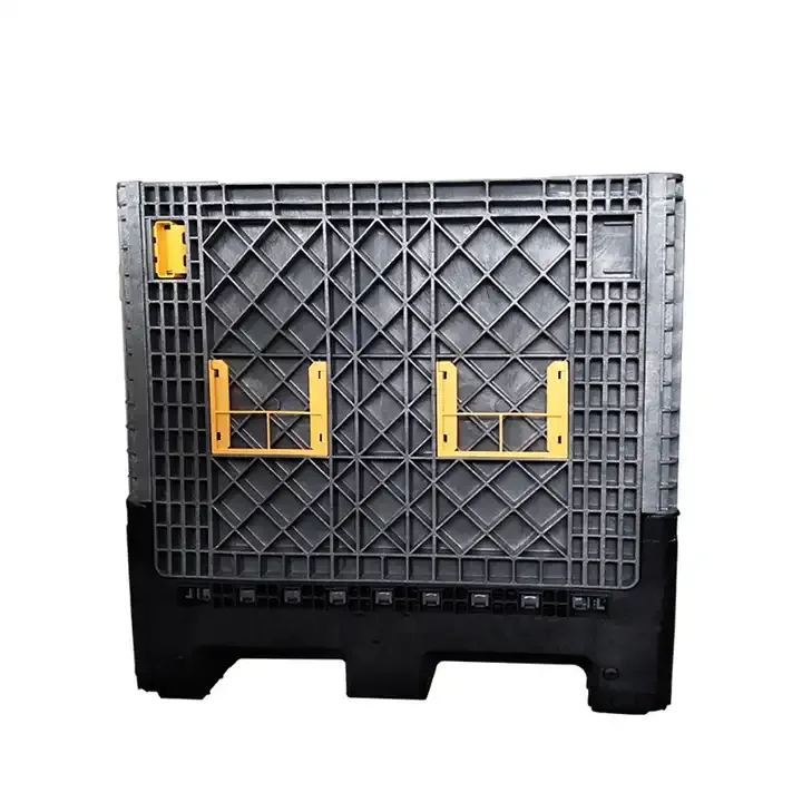 Heavy Duty Hdpe Large Mesh Foldable Plastic Pallet Container Collapsible Plastic Pallet Box Crate