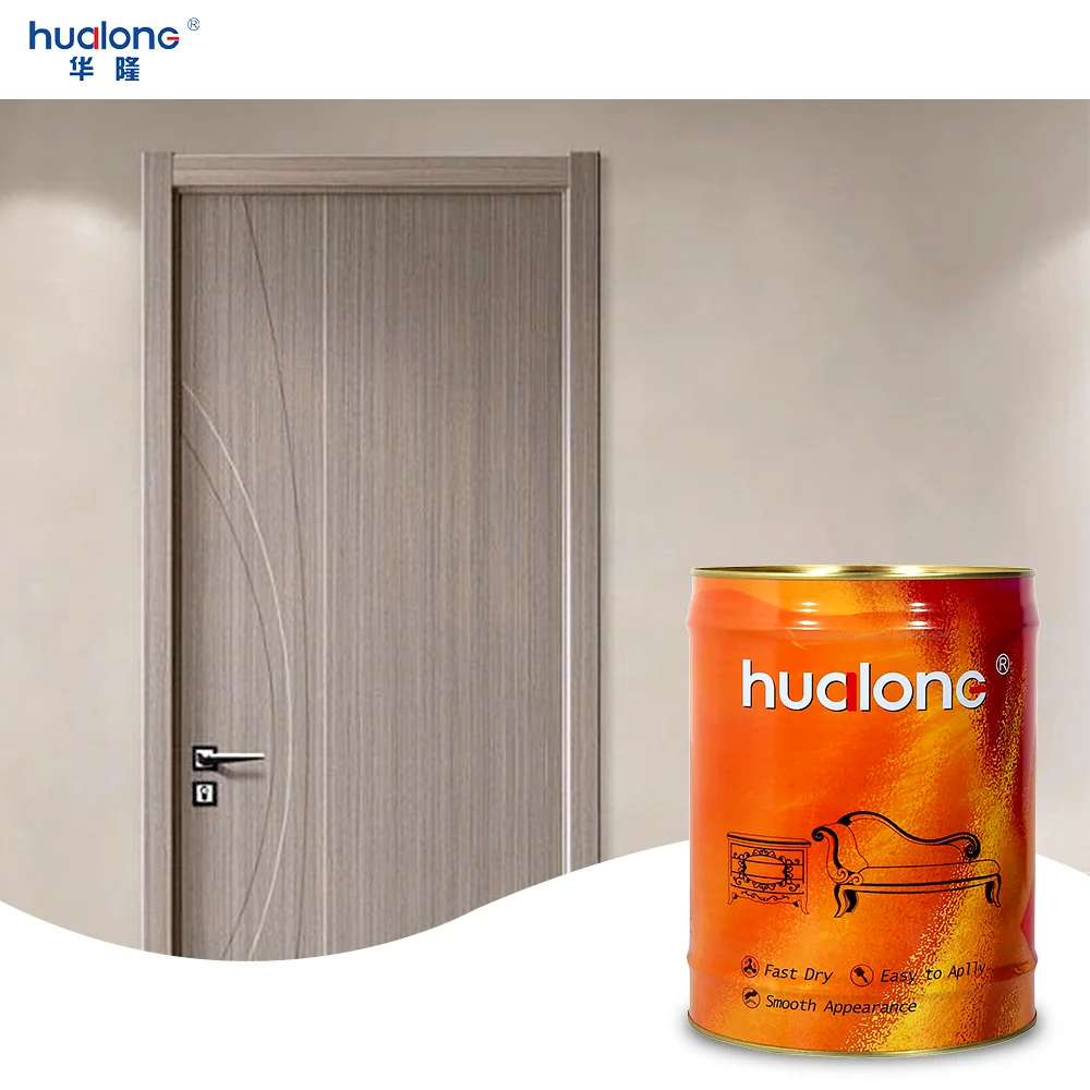 Fresh smell matter white topcoat good leveling matte Top coat good hiding power paint For Wood board