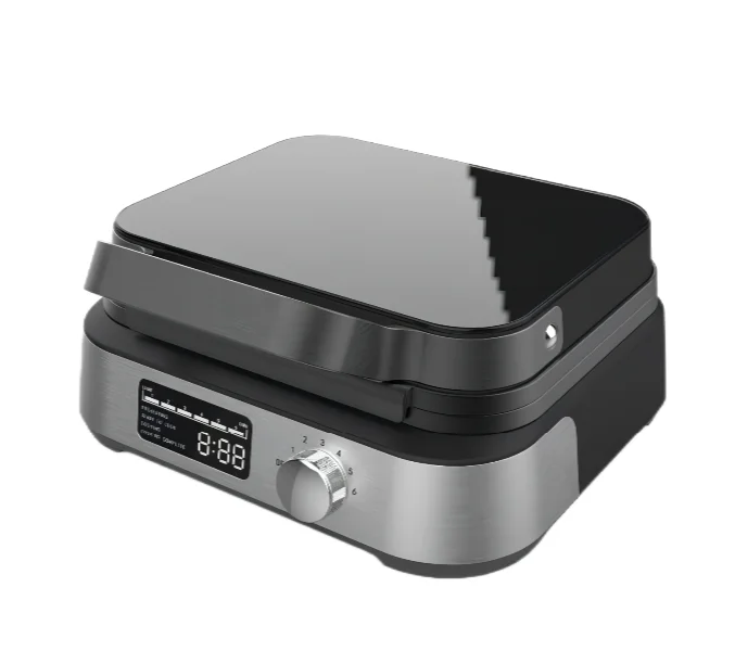 Household Smokeless waffle maker plates icecream waffle maker coin waffle maker for easy clean