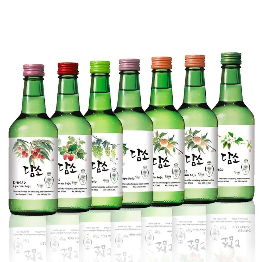 Damso, Soju, Fruit-flavored Korean spirits, 360ml