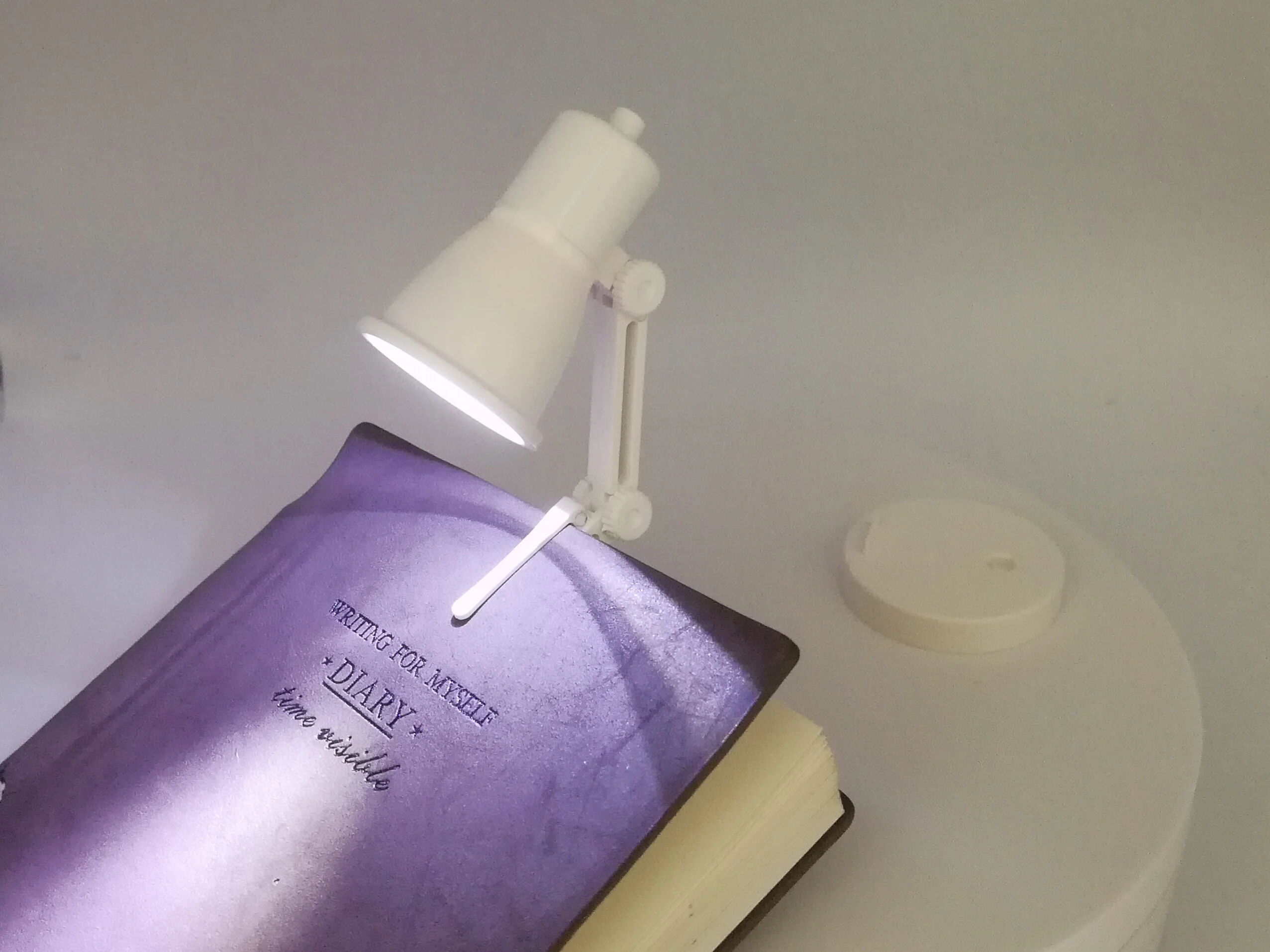 Magnet Magnetic Nordic Decoration color Night Light With sticker Bedside Light Foldable table LED Mini Desk Lamp