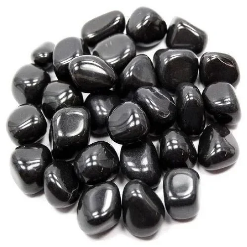 Black Onyx Tumble, Smooth Onyx Tumble Stones, Banded Onyx Tumbled