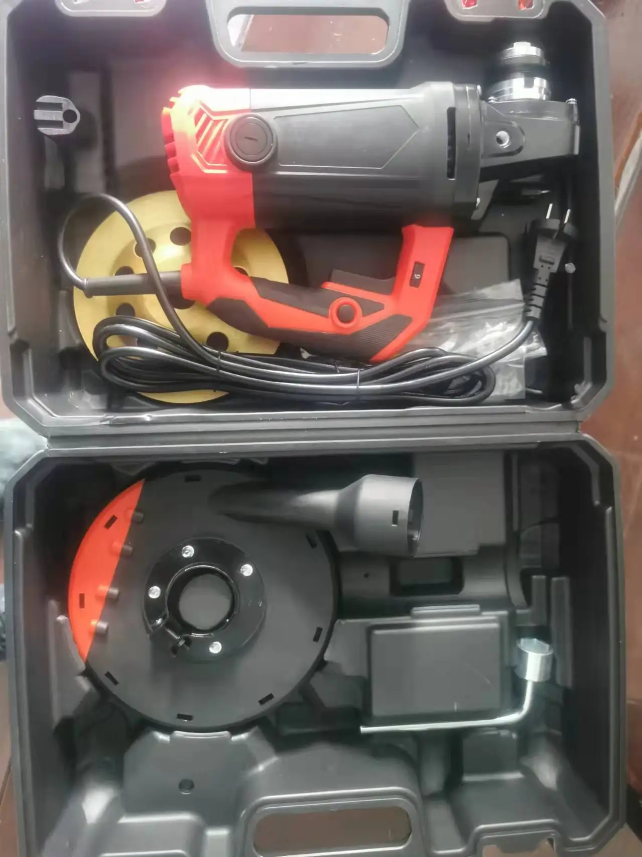 2023 Hot selling Foldable Easy Transportation 180mm Portable Concrete Edge Floor Grinder