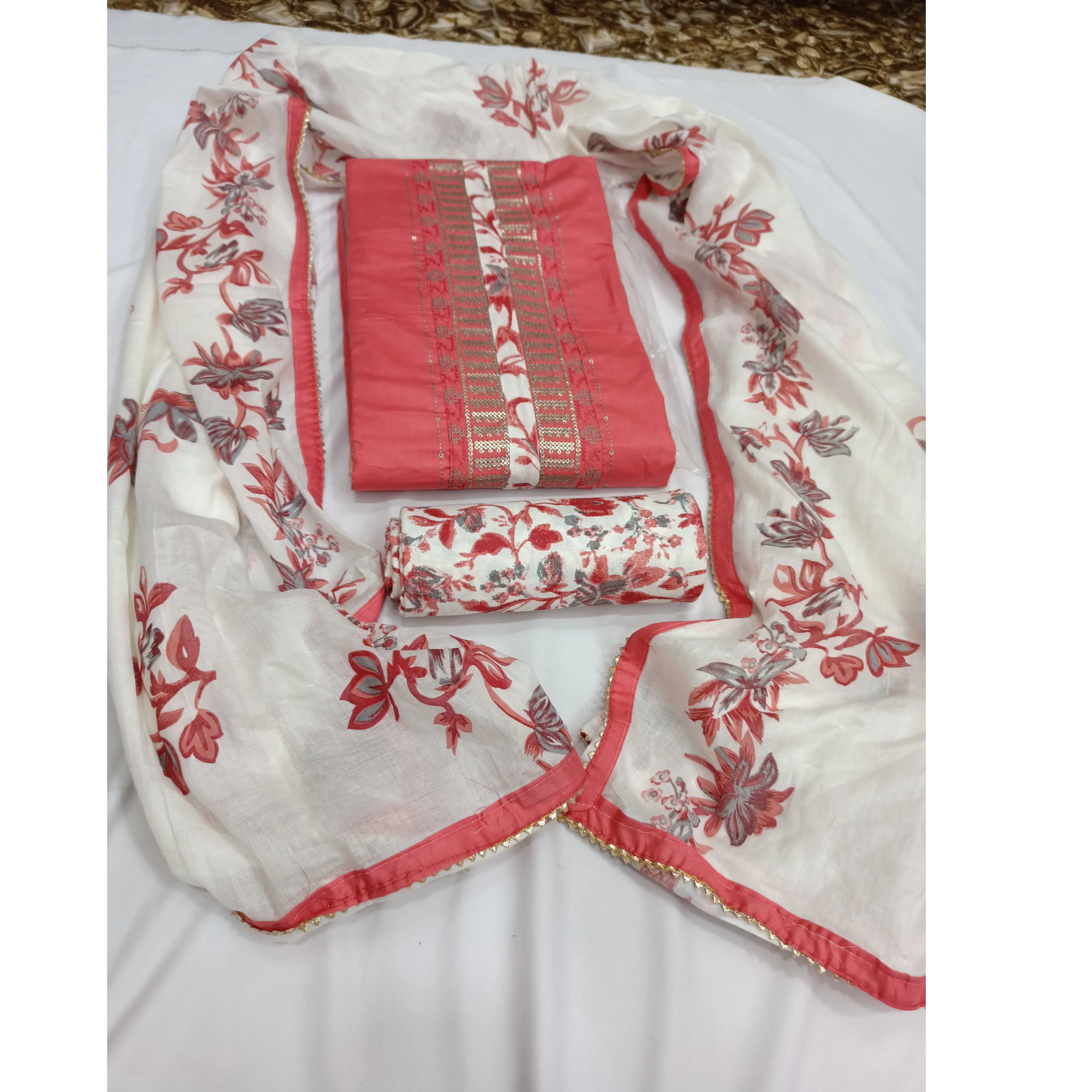 Jaipuri Новое поступление Женский хлопковый костюм высокого качества готовый по доступной цене из Индии