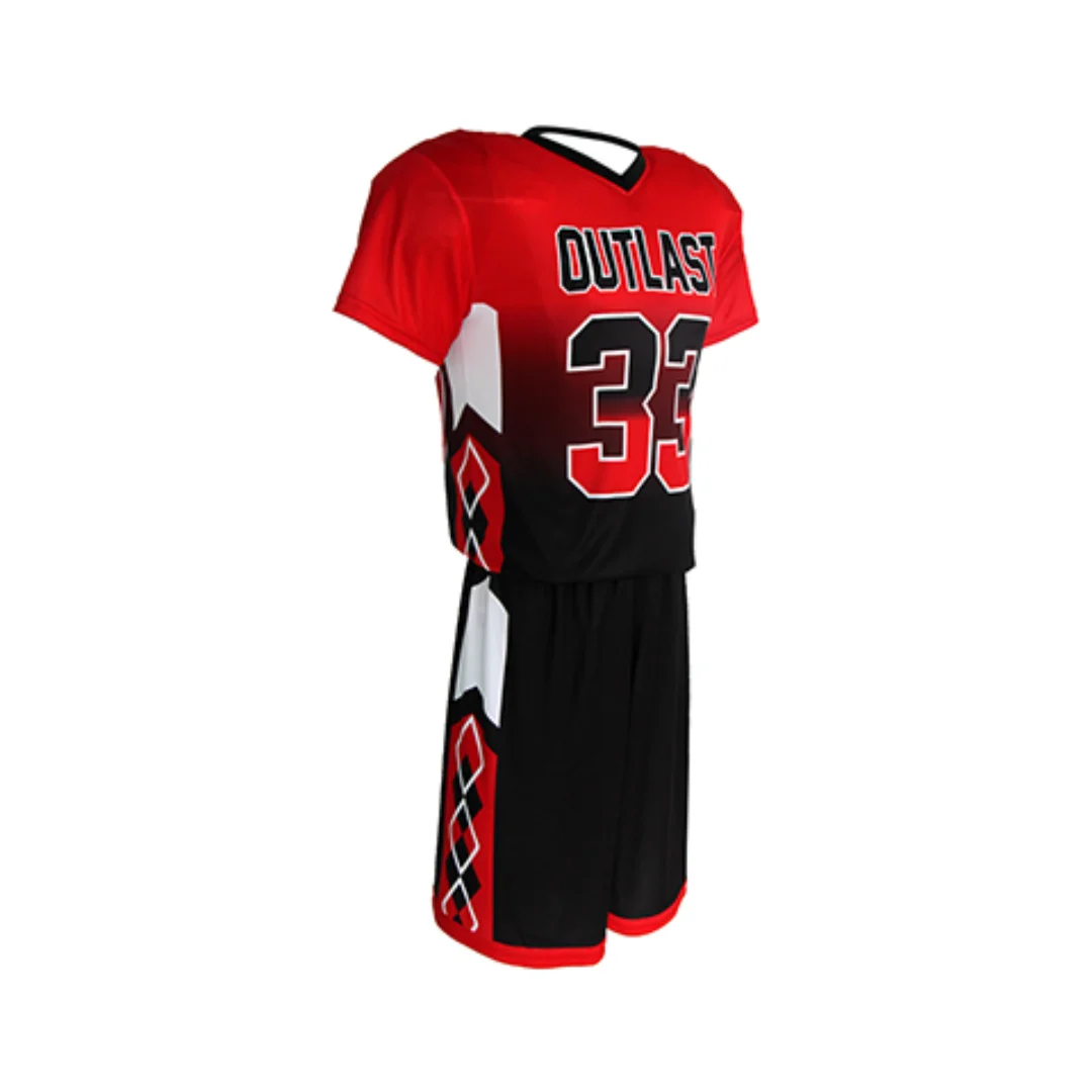 Top Quality Sublimation Design Breathable Lacrosse Uniform Sets Factory Manufacturing Cheap Price Customized Lacrosse Uniforms