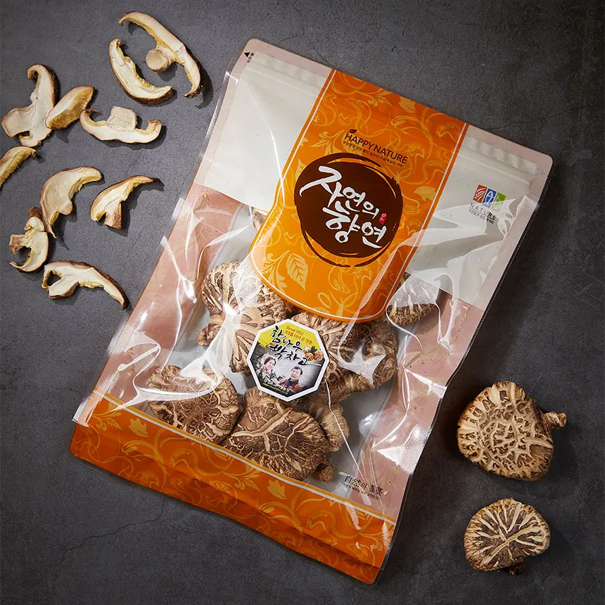 CYSO Dried Organic shiitake Oak Whole Mushroom 200g For Korean Chinese Japanese Broth And Ingredients Of Food