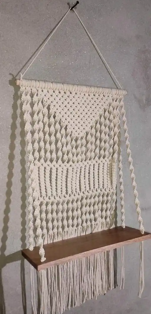 Designer Macrame Shelf Hanging best Macrame  Wall Hanging