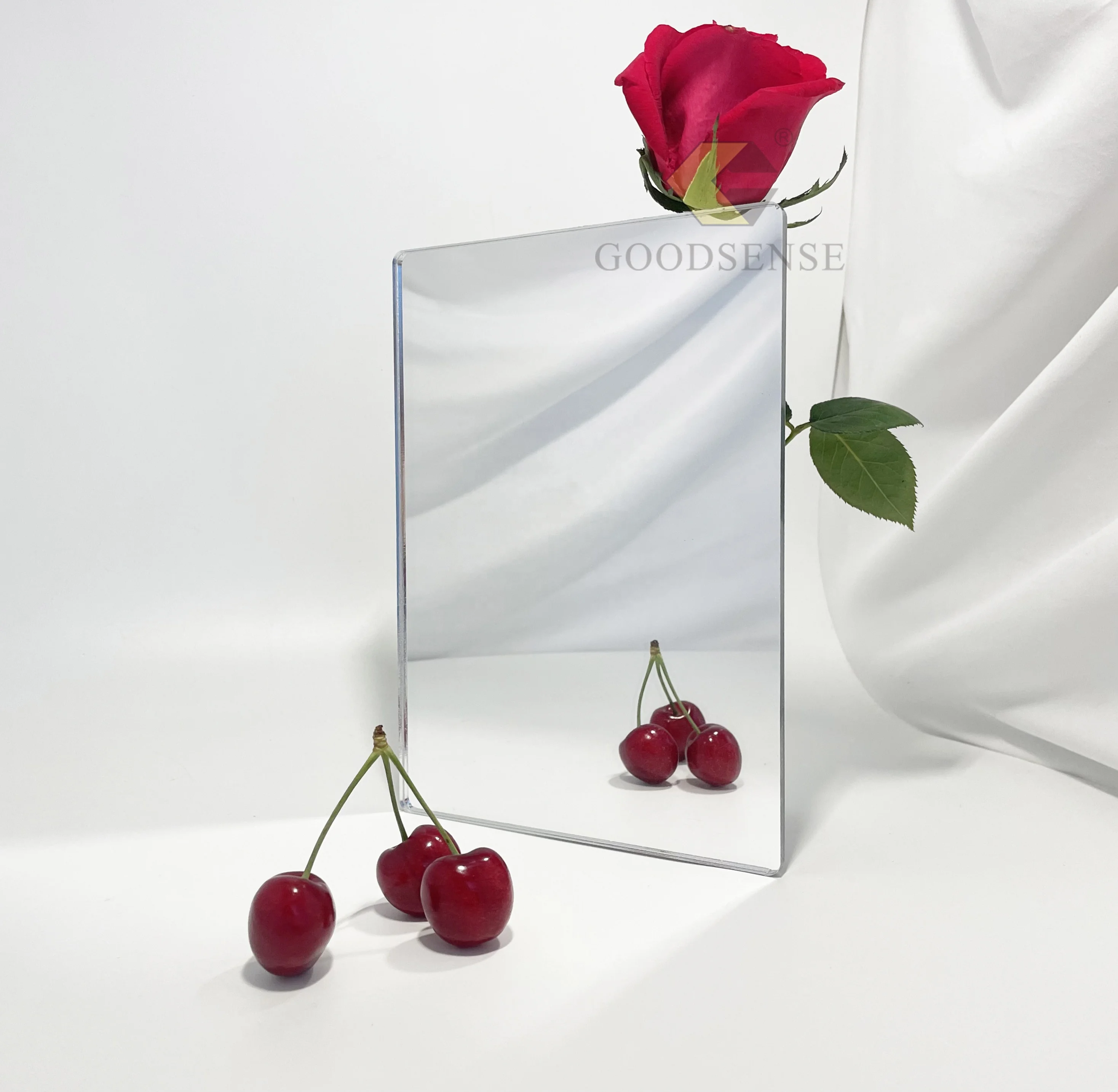 Goodsense Mirror Acrylic Sheet Manufacturer 4ft*8ft Removable PMMA Plexiglass Mirror Plastic Board for Advertisement Material