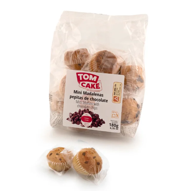 Delicious TOM CAKE Classic Mini Madeleines