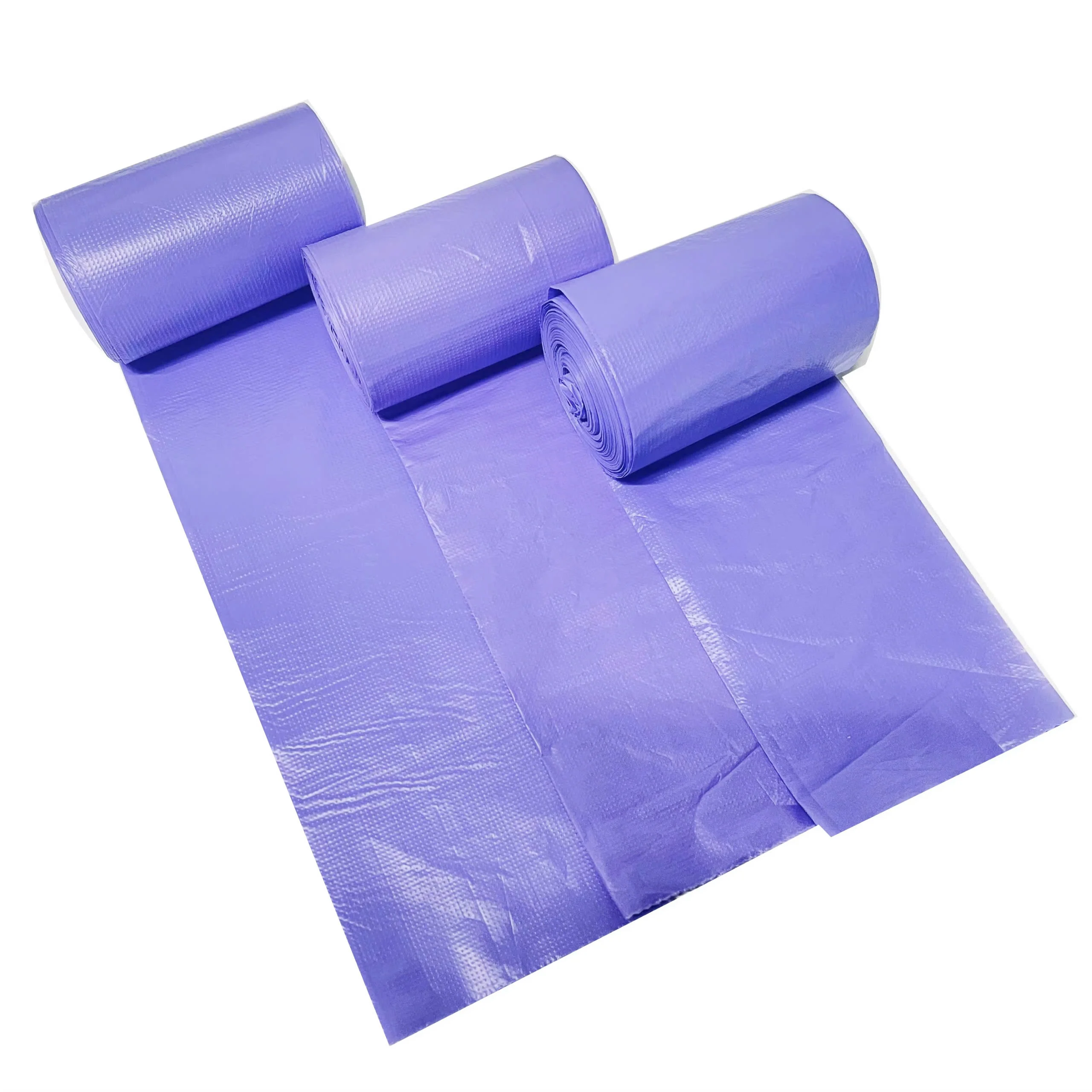 Высокое качество HDPE/LDPE пластиковый мешок для мусора оптом рулонный хорошая эластичность много цветов по индивидуальному заказу