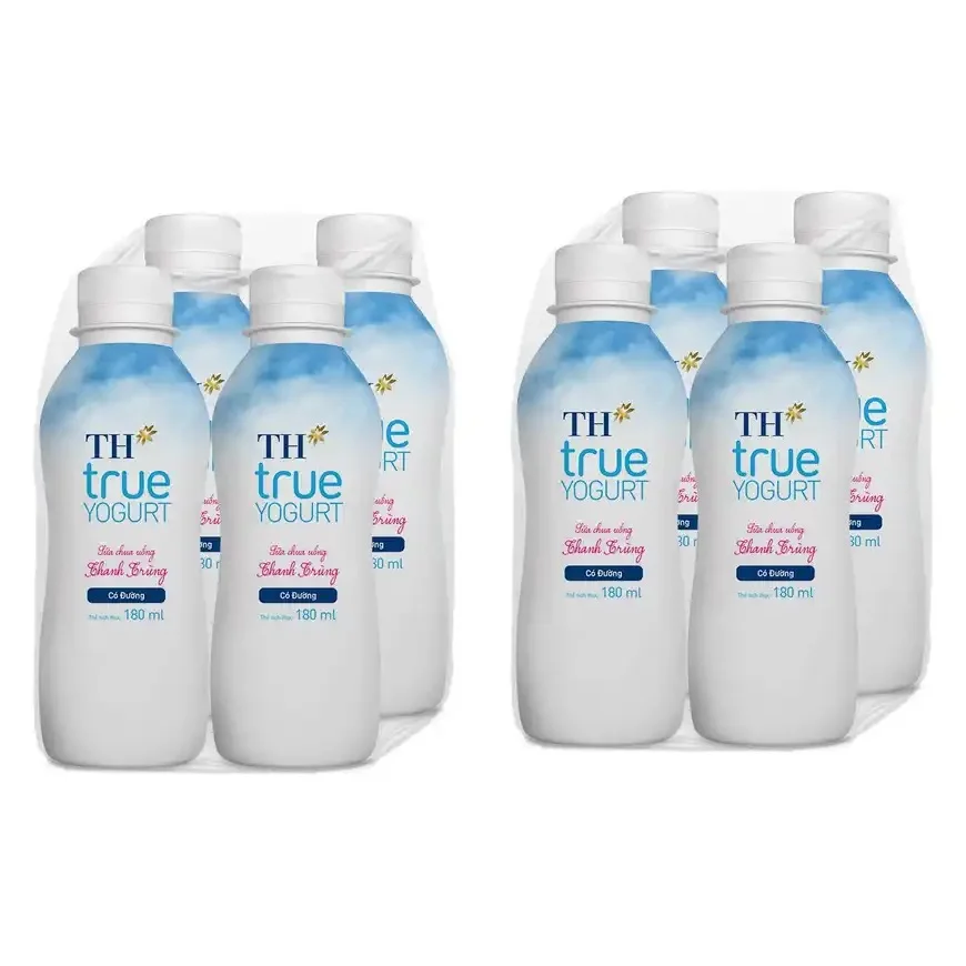 180ml Yogurt Dairy Products Pasteurized Drinking Yogurt Sweetened Healthy Vietnam Nutrition Delicious Food Vietnam Beverage Yogu
