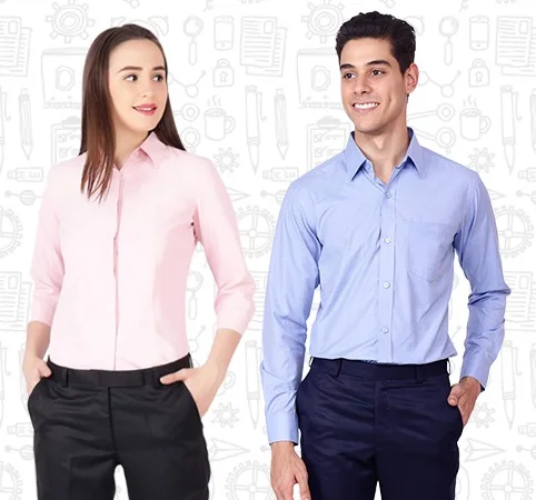 Trendy New Collection 2022 Professional Look Corporate Uniform at Reasonable Price in India for Both Male and Female Latest