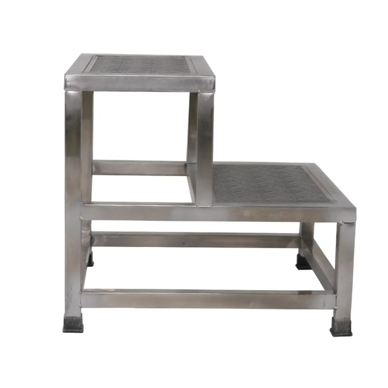 Medical non-slip examination stool stainless steel footrest
