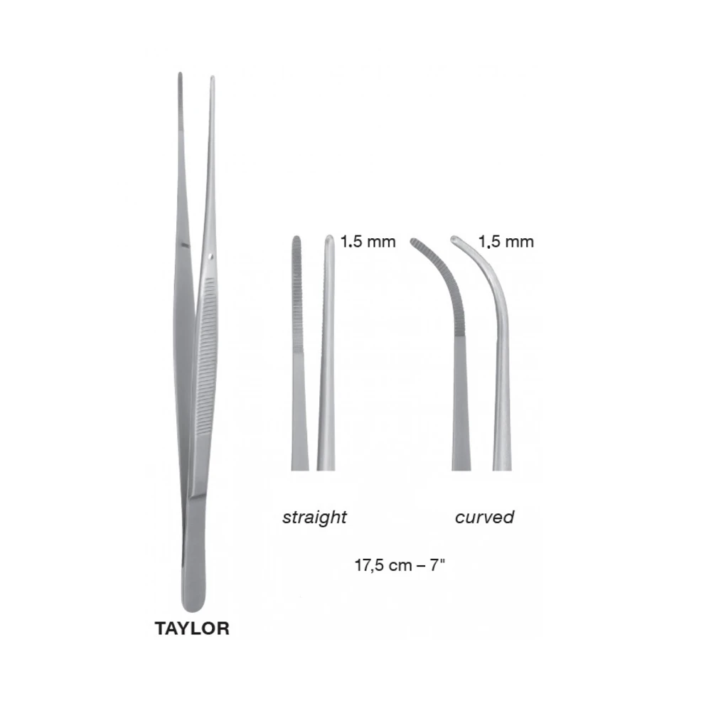 High Quality Dissecting Forceps Teeth 180mm Multipurpose Grasping Forceps Surgical Use Tools