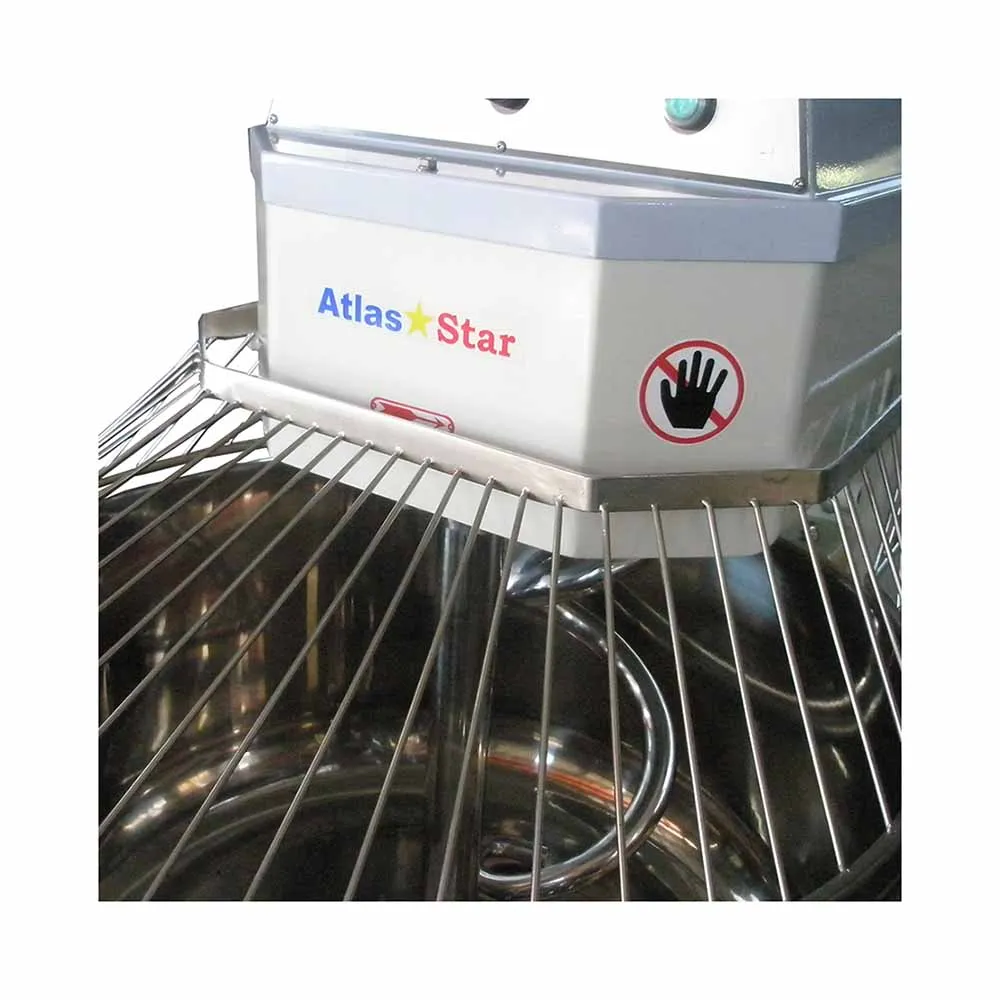 Bakery 100 Kg Spiral Dough Mixer Heavy Duty Reversible Bowl Dough Mixer Flour Kneader Mixer Bread Pizza Machine