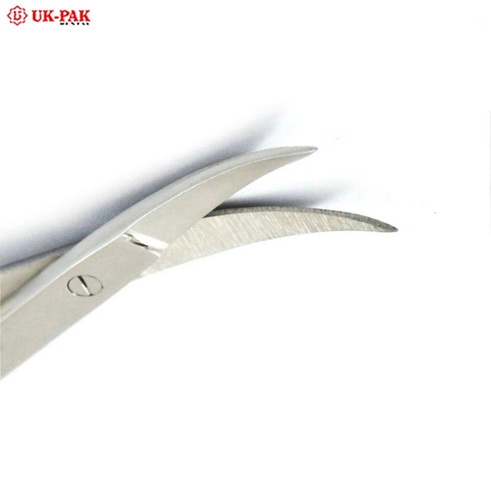 Surgical Goldman Gum Scissors 13cm Double Curved Dental Gum & Tissue scissor