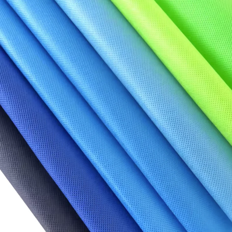 Rolls Spunbond Non-woven Fabric High Quality 100% PP Customized Disposable 12-120GSM Nonwoven 100% Polypropylene 500KG Above DOT
