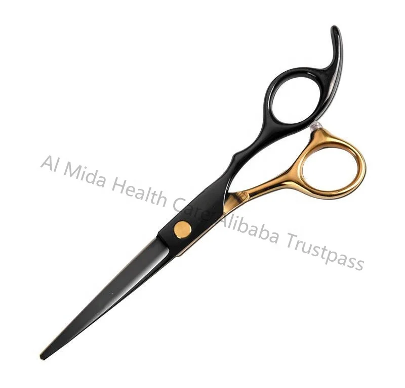 Hot al mida Barber 17.5cm Hairdressing Scissors Cutting Scissor Thinning Scissor Hair shear Hairdresser Tool