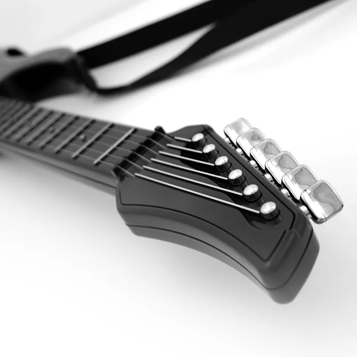 Custom Rock style guitar with 6 real strings authentic electric guitar kids pink guitar