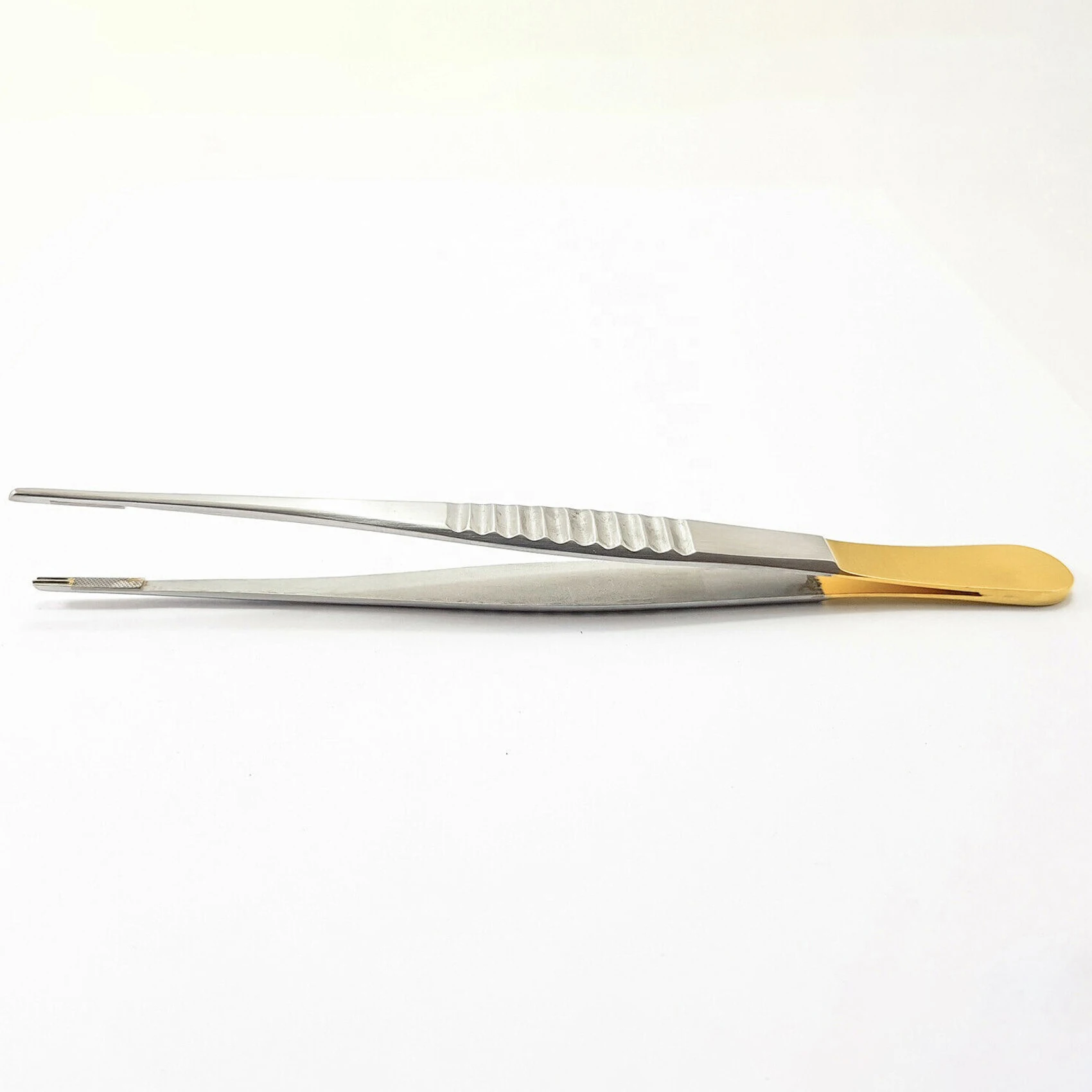 Dissecting Forceps Lightweight Full Straight Longitudinally Serrated Jaws 24cm Forceps