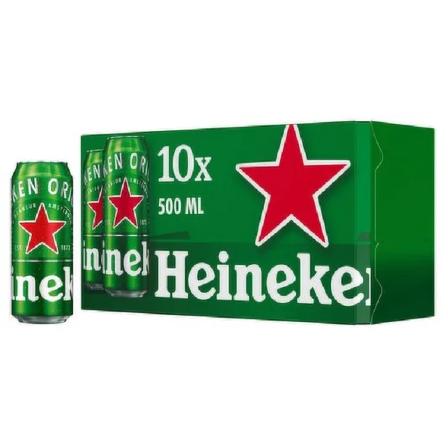 Дешевая и качественная пивная бутылка Heineken Premium Lager банка 12x330