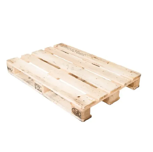 New Pine Wood Pallet Euro Wood Pallets Wholesale 1200 X 800 Wooden Euro Pallet with Plastic Material EPAL/Euro Standard