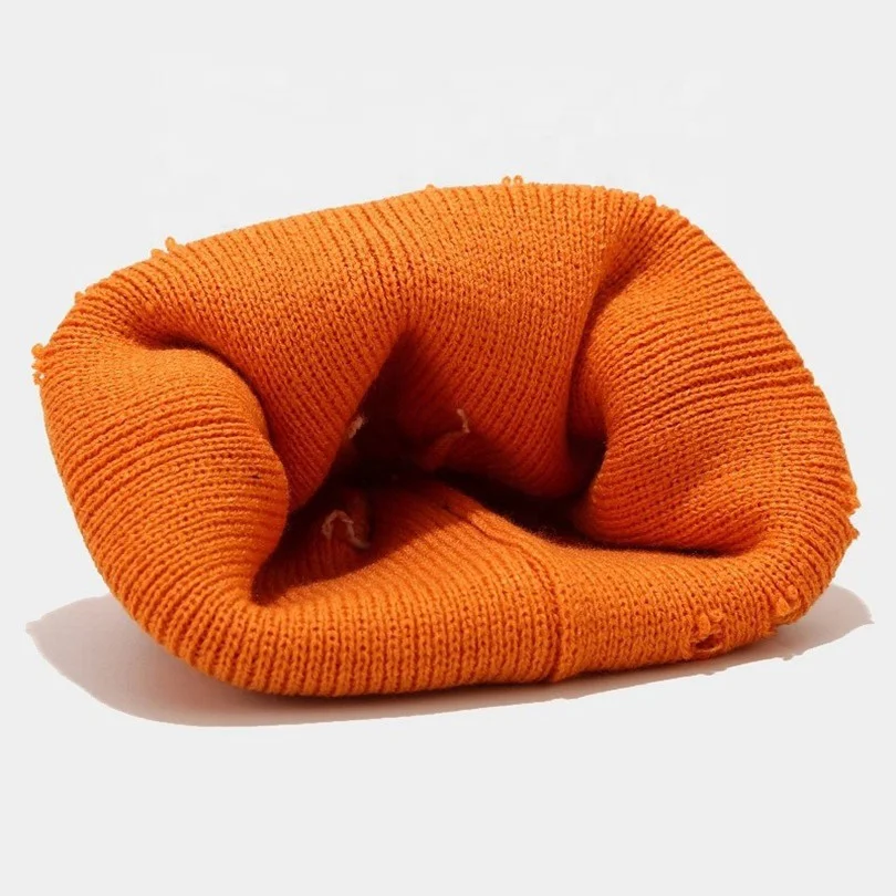 Premium Quality Custom logo Knit Winter Hat Keep Warm Unisex Couple Knitted Beanie Hat with custom logo Streetwear Comfort Fit