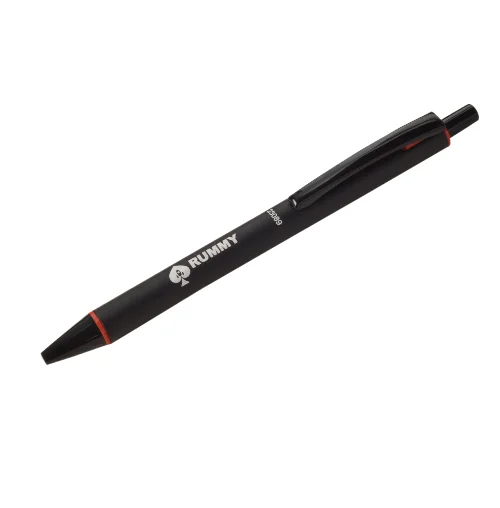 Black body Metal Ball Pen Fitted With Germany Made Components School and Office Supplies Writing Accessories at Best Price