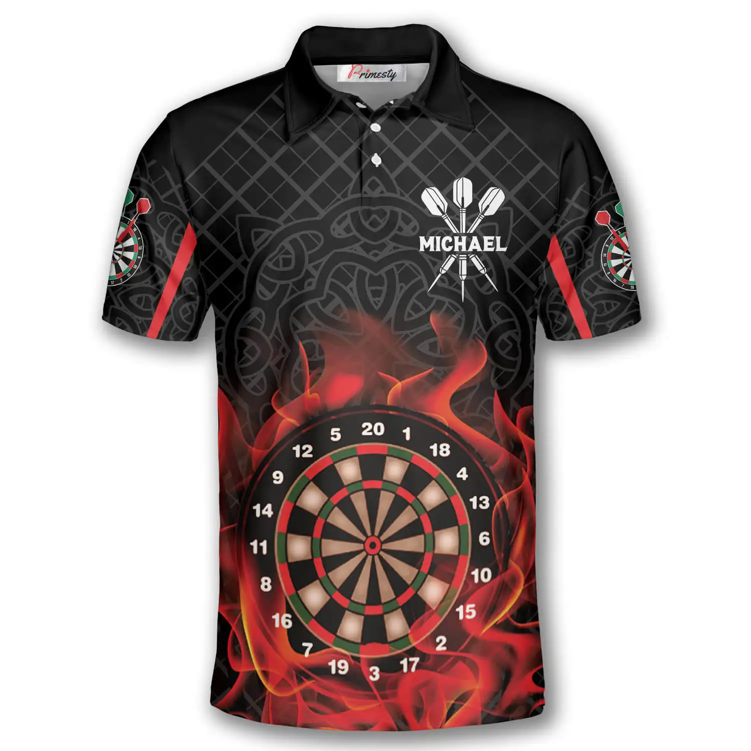 Tessffel NewFashion Sports Darts Beer Club Games 3DPrint Summer Polo Shirts Streetwear Short Sleeves T-Shirts Casual Clothing A4