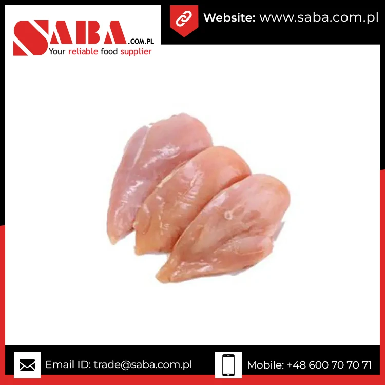 Hot Sale Halal Frozen Chicken Breast Skinless Boneless Chicken Breast Fillet From Poland