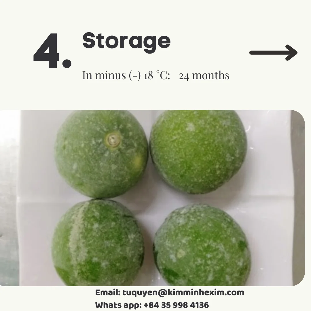 Premium Frozen Lime Ideal for Export and Wholesale