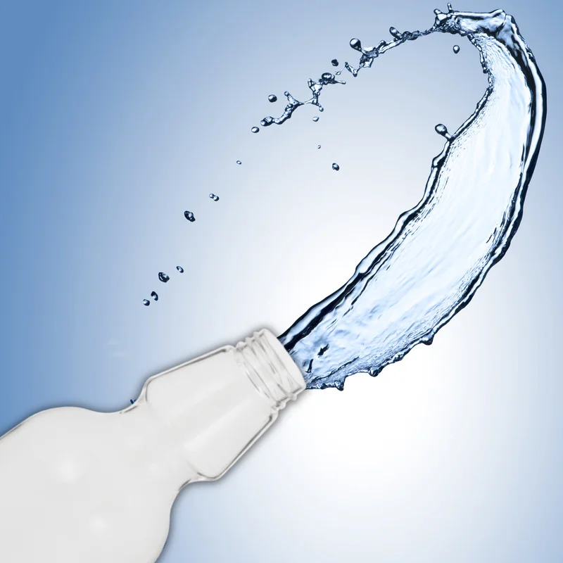 New Design 750ml Clear Plastic Beverage Drink Bottle With Cap For Juice