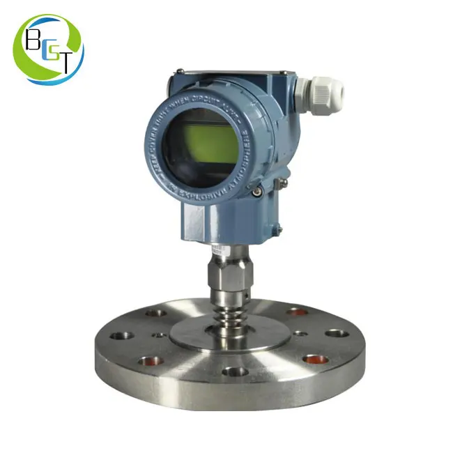 Intelligence Single Flange Water Tank Level Transmitter 4-20mA Output Signal Flange Level Sensor Pressure Transmitter