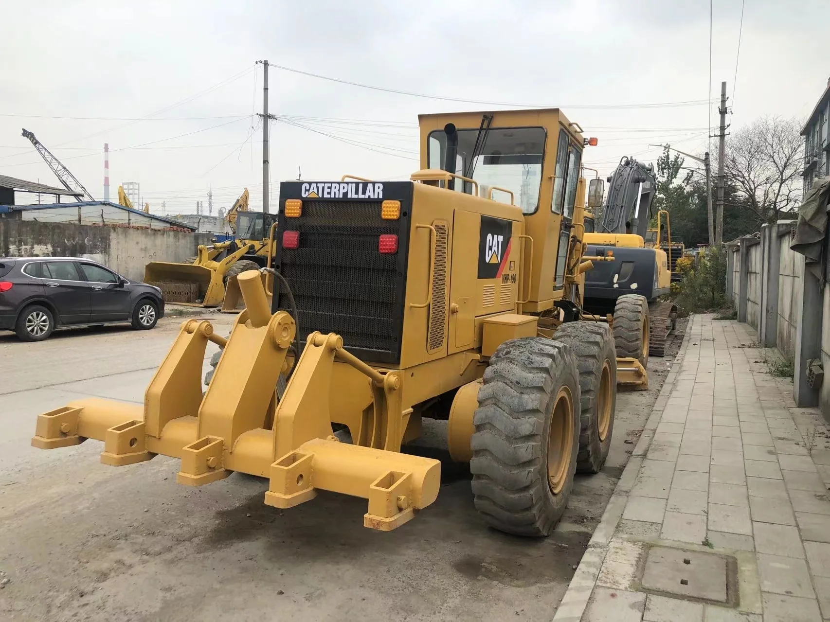 PY180 motor grader 140K