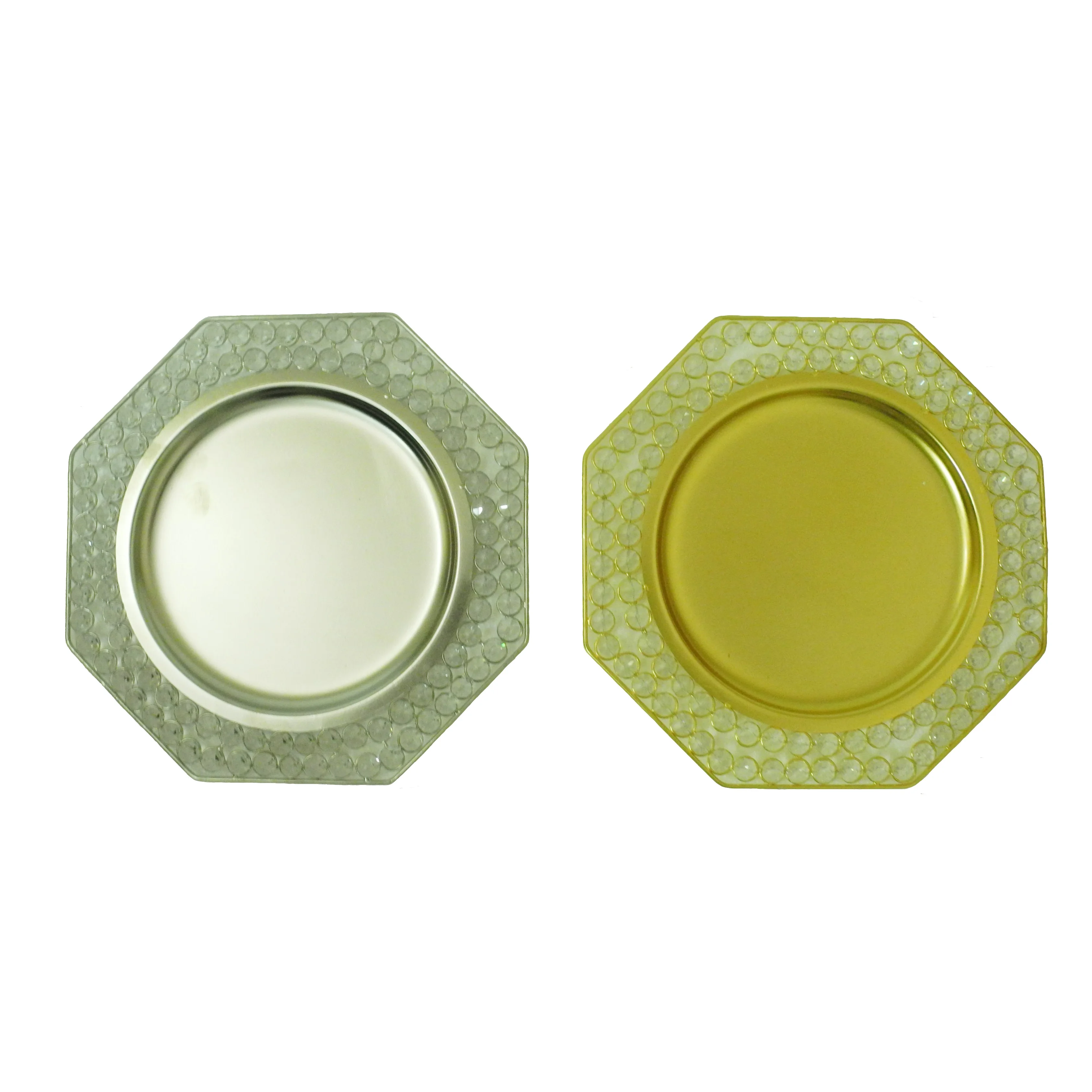 Attractive Designer Charger Plate Hotel Catering Salad Serving Decorative Platter Kitchenware Plates