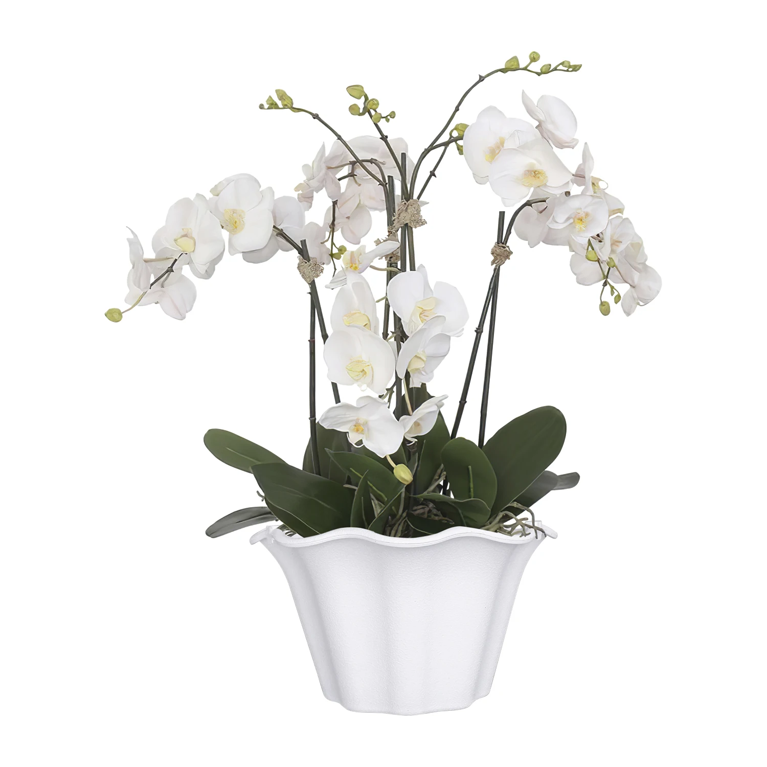Flower shaped plastic pots  HYDRANGEAS PLANT HANGING POTS Wall-mounted plastic potted plant flowerpot creative wall balcony