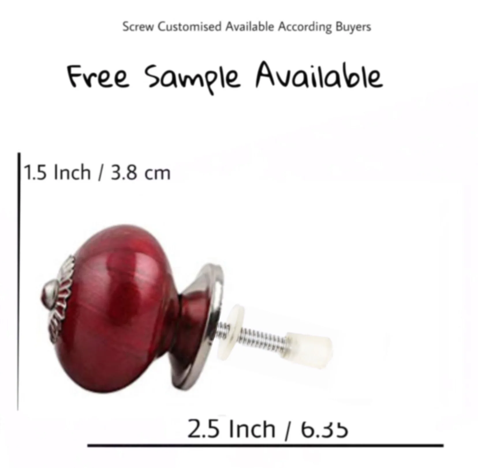 Cherry Red Neon ceramic knobs Cabinet Drawer Door knobs Handle & Pulls