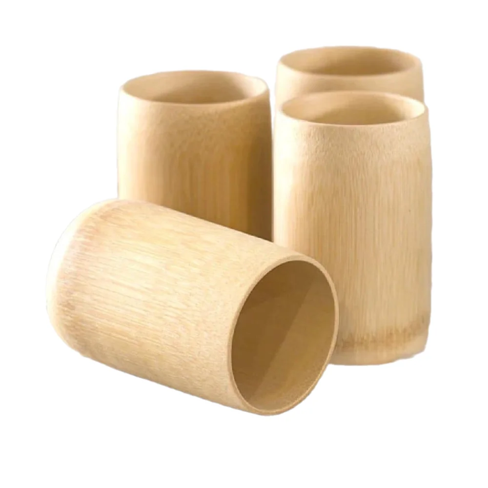 Бестселлер персонализированные бамбуковые чайные чашки с выгравированным лазерным логотипом для использования в домашних условиях кофейня производства Viet Nam