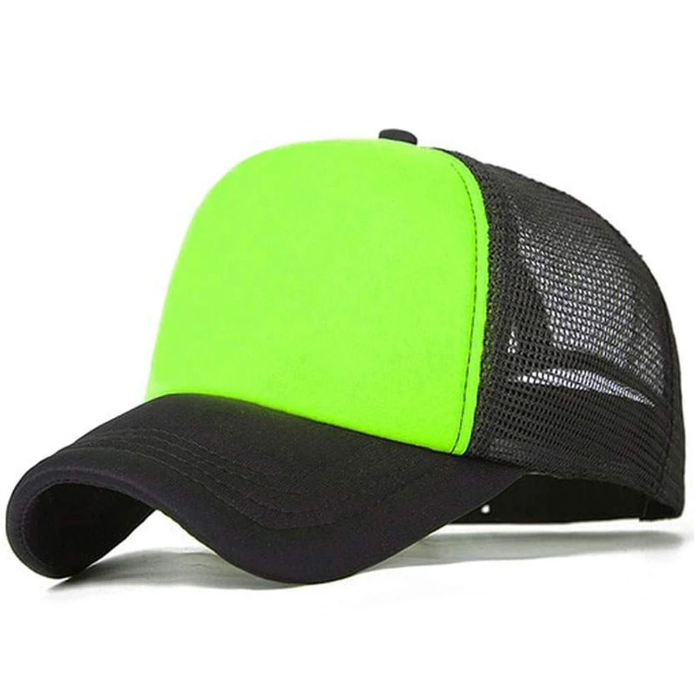 Custom Logo Embroidery trucker cap Solid Color baseball hat 5 panel cap Wholesale Low Price