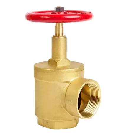 brass Angle type fire valve/  Brass or Bronze Fire Landing Valve Angle Type