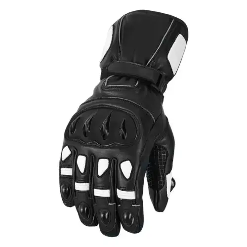 High Quality Leather Motorbike Racing Gloves for Outdoor Sports Unisex Adult Riding Protection for Motorbike Racing