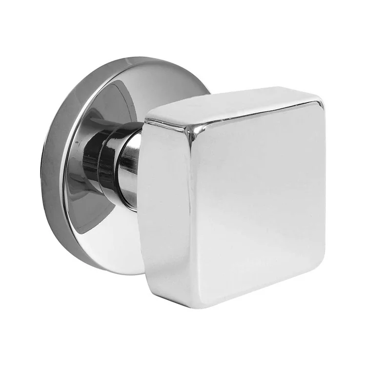 Modern Luxury Bedroom Kitchen Glass Matte Black Square Doorknob Door Knob And Hinges Set For Privacy Room Interior With Key Lock