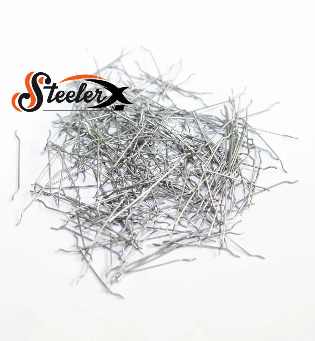 Steeler X 5050-загнутый конец нормальный растяжимый свободные стальная фибра для армирования бетона Хэбэй