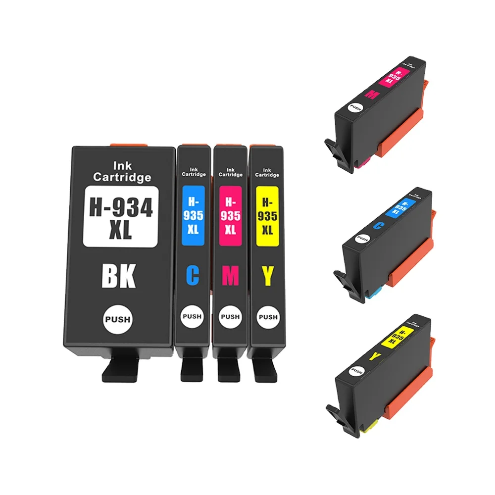 Tatrix 934 934XL 935 935XL Premium Color Compatible Printer Ink Cartridge for HP Officejet pro 6835