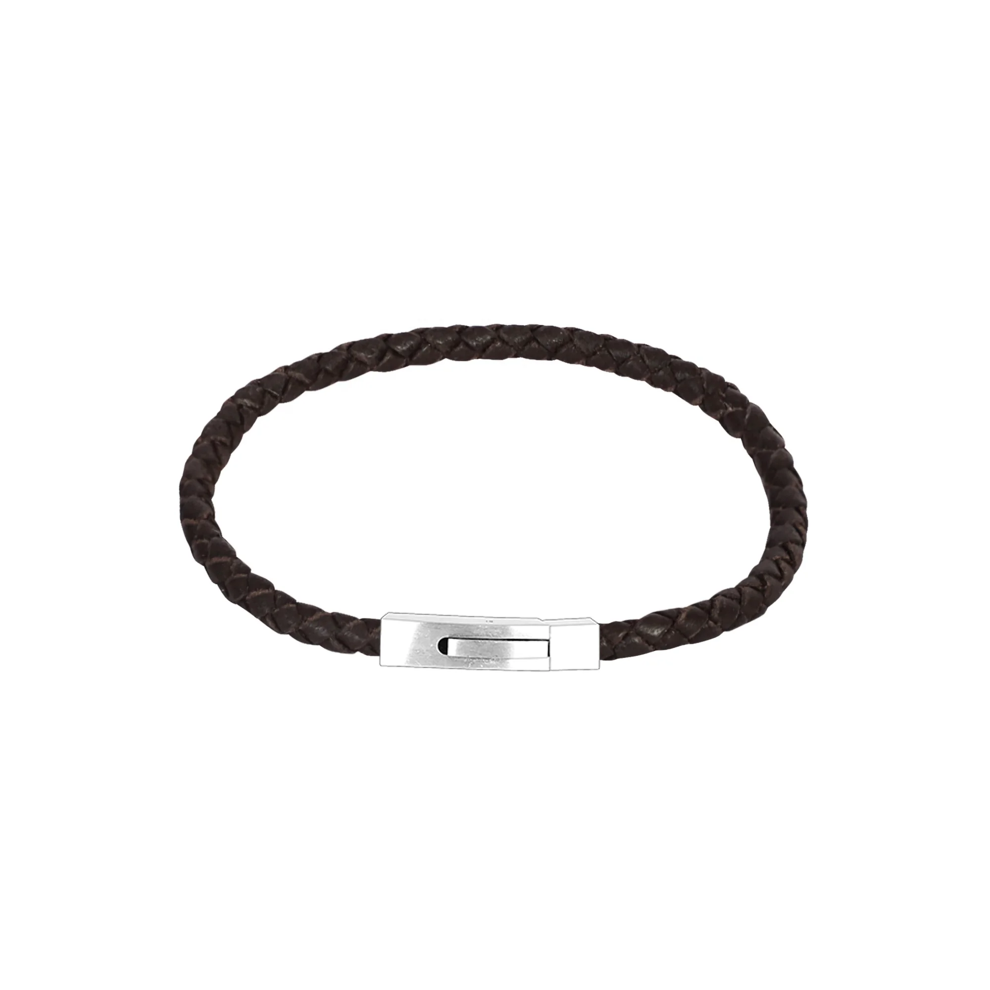 Latest Design Fashion Water Resistant Bolo Braided Leather Bracelet Manufacturer by PSDS
