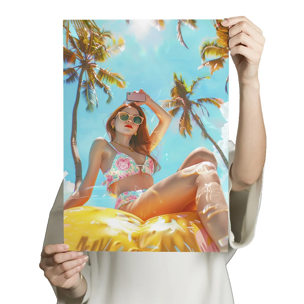 Roller Custom Poster Personalized Print Wall Art Poster for Home Living Room Bedroom Wall Decor