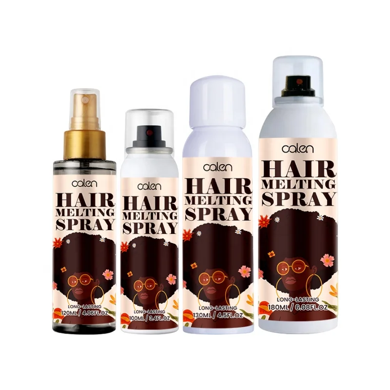 Oalen OEM ODM Sweat Resistant Delicate Strong Natural Finishing Hold with Control Lace Melting Spray