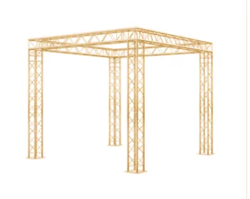 Высококачественная система освещения Trusses алюминиевая Золотая Ферма