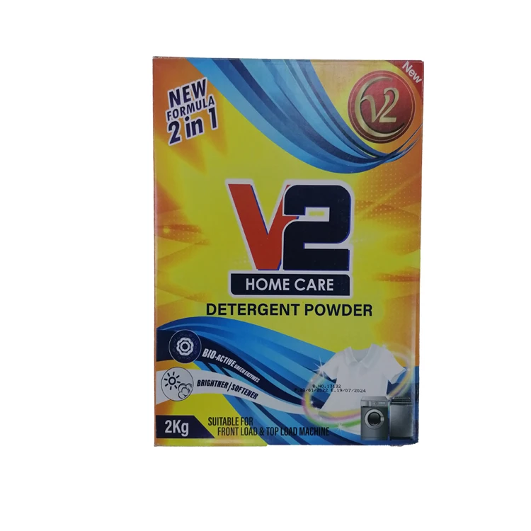 High Quality 2-in-1 Eco-Friendly Formula Laundry Detergent Powder Competitive Price Household New Applicable Apparel Dual